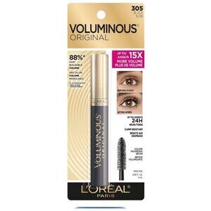 NEW L'Oreal Paris Voluminous Mascara, 305 Black Nor